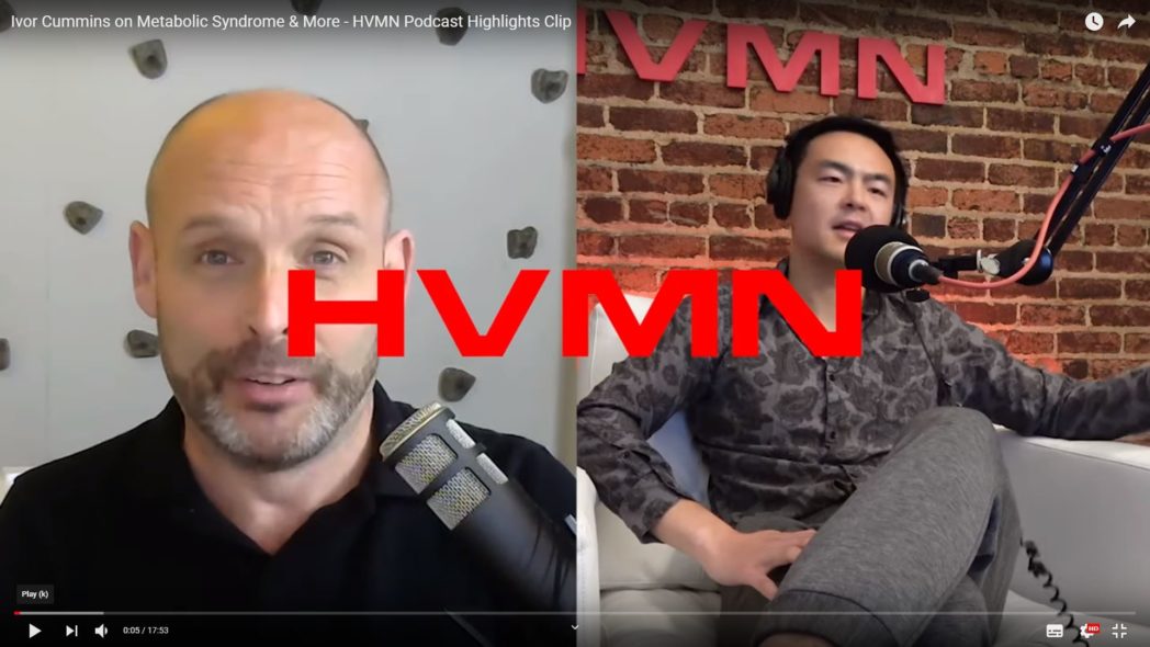 Ivor Cummins on Metabolic Syndrome & More - HVMN Podcast Highlights Clip