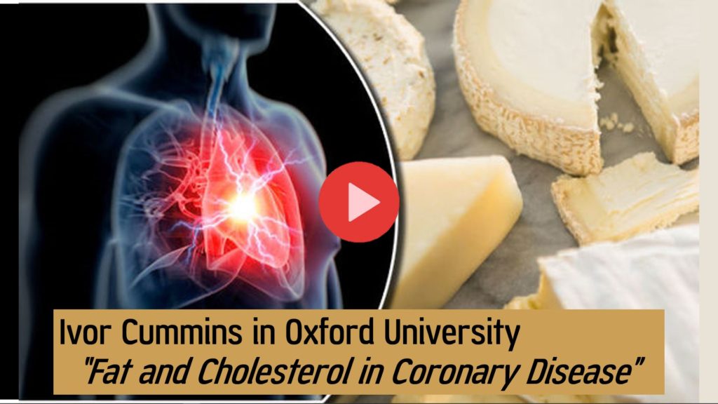 Ivor Cummins at Oxford University - Fat and Cholesterol in Coronary Disease
