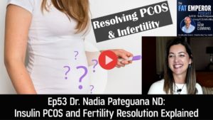 Ep53 Nadia Pateguana ND - Insulin PCOS and Fertility Resolution Explained