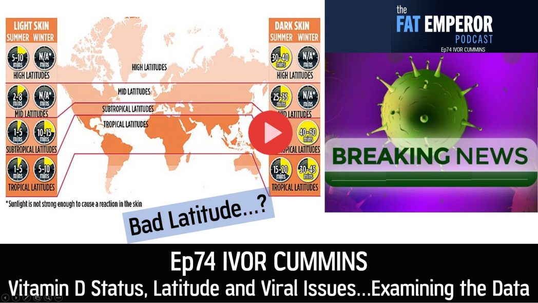 Ep74 - Vitamin D Status, Latitude and Viral Interactions - Examining the Data